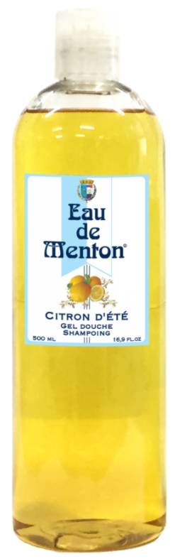 PRESTIGE DE MENTON Eau de Menton "Citron d'Été" Shower Gel Duschgel 500 ML