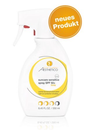 AESTHETICO Suncare Sensitive Spray Sonnenschutz Sonnenspray SPF 50+ 250 ML