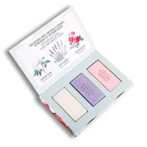 PANIER DES SENS Coffret "3 Savons Parfumés Extra-Doux" Set Seifen Baumwolle, Lavendel, Rosennektar 3 x 100 GR