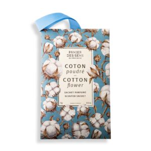 PANIER DES SENS "Cotton Flower" Duftbeutel Baumwollblüte Sachet 15 GR